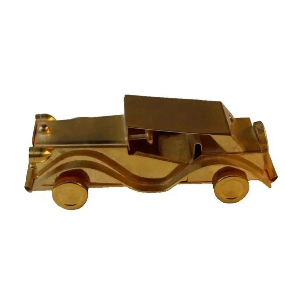 Gold Car vintage gold